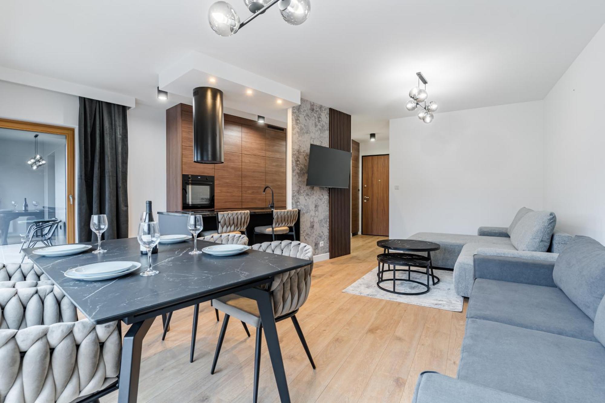 Apartmate- Oldtown Sienna Grobla Comfy Apartment Sauna & Free Gym Gdansk Bagian luar foto